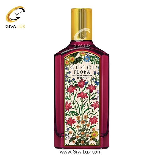  ادو پرفیوم  زنانه گوچی اورجینال مدل Gucci Flora Gorgeous Gardenia | گوچی فلورا گورجس گاردنیا حجم  100 میل Gucci Flora Gorgeous Gardenia Intense_1.jpg